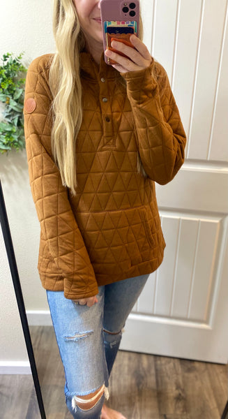 Quilted Snap Pullovers