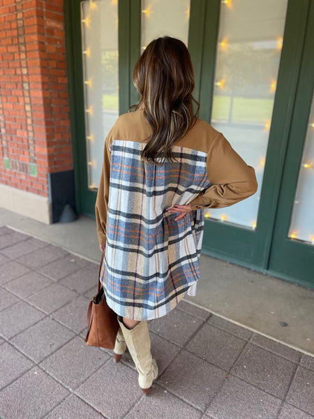 PREORDER: Plaid Jacket in Two Colors