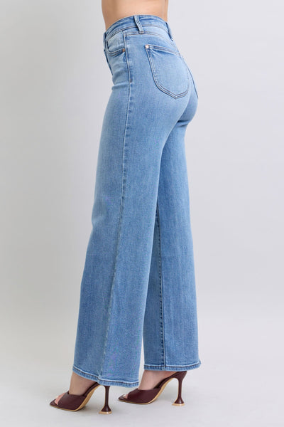 Judy Blue Wide Leg Non-Distress Jeans