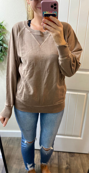 Fall Terry Pullover