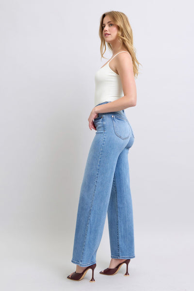 Judy Blue Wide Leg Non-Distress Jeans