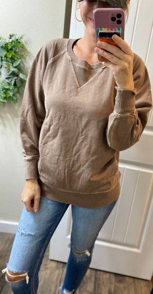 Fall Terry Pullover