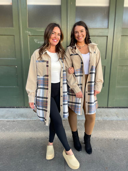 PREORDER: Plaid Jacket in Two Colors