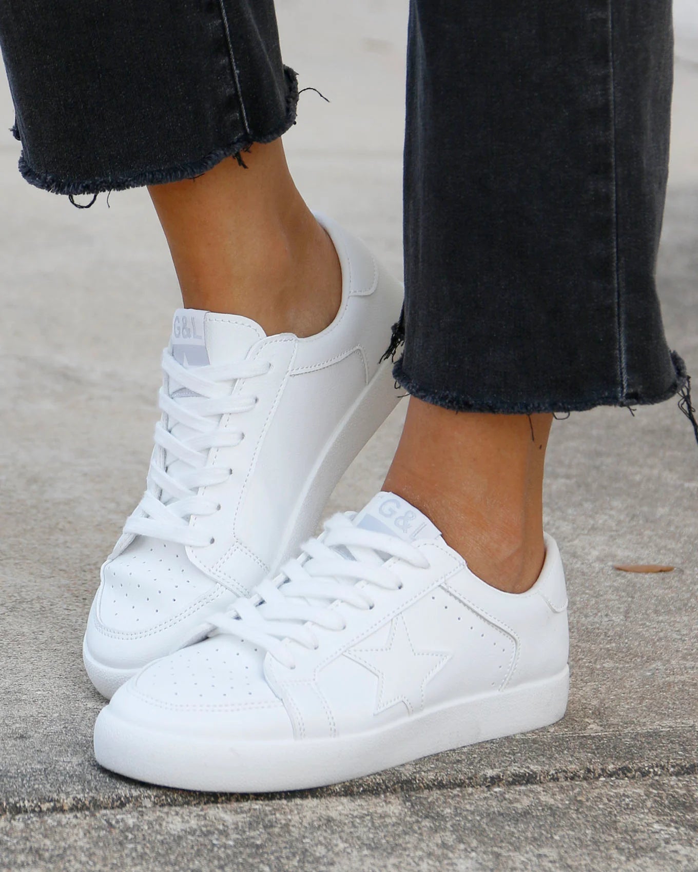 Star White Sneakers