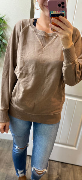 Fall Terry Pullover