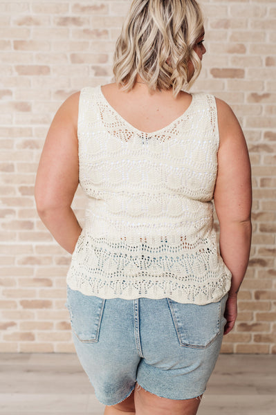 Open Knit Tank