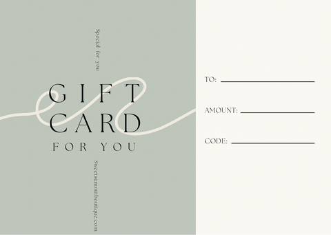 Sweet Summit Boutique Gift Card