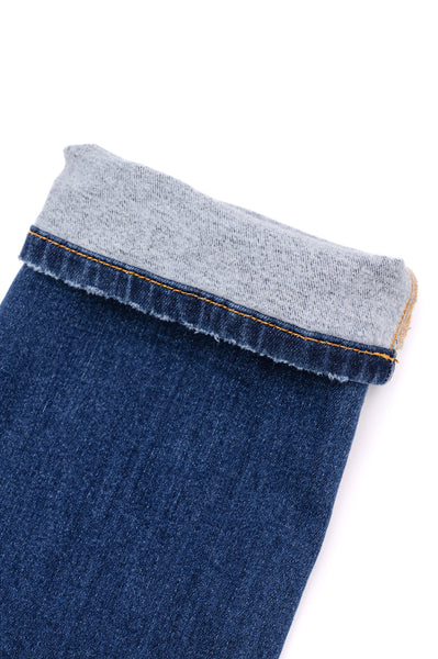 Judy Blue Thermal Straight Denim