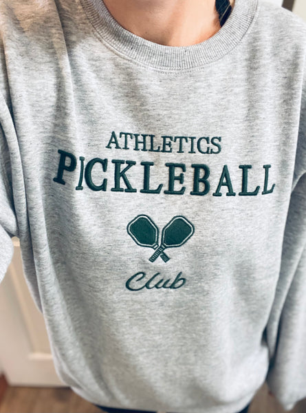 Pickleball FleeceCrew Sweatshirt