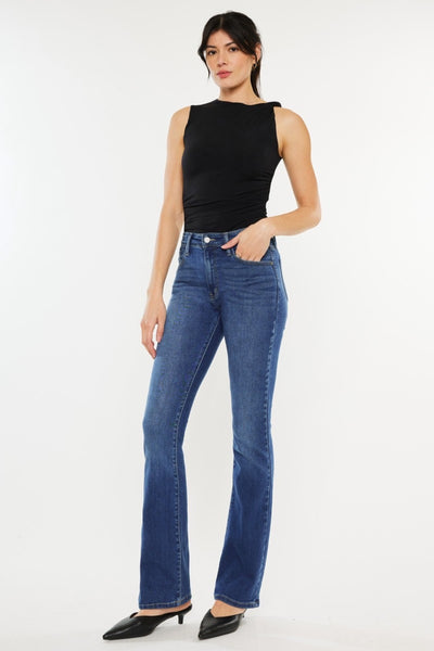 Kancan Non-Distressed Bootcut Denim