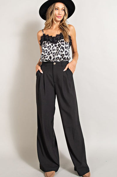 Wide Leg Dress Pants