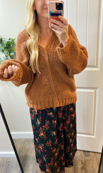 Cinnamon Sweater