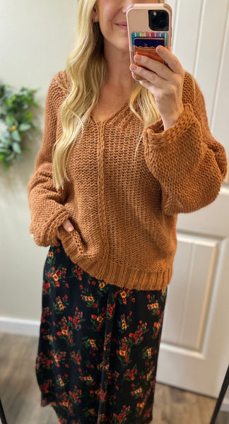 Cinnamon Sweater