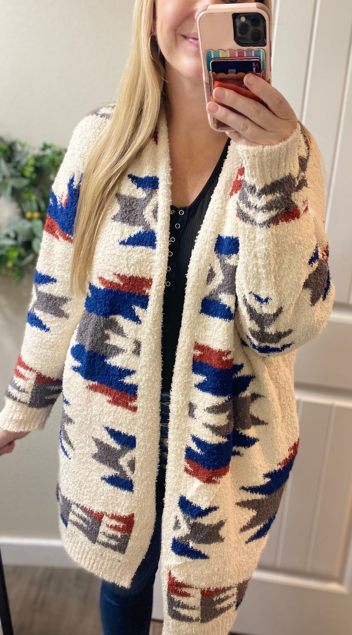 Aztec Reversible Cardigan