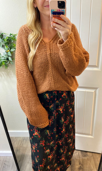 Cinnamon Sweater