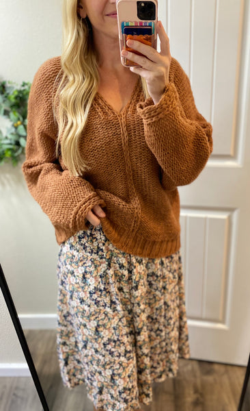 Cinnamon Sweater