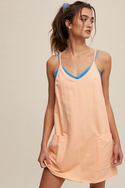 Sporty Dress with Built in Romper