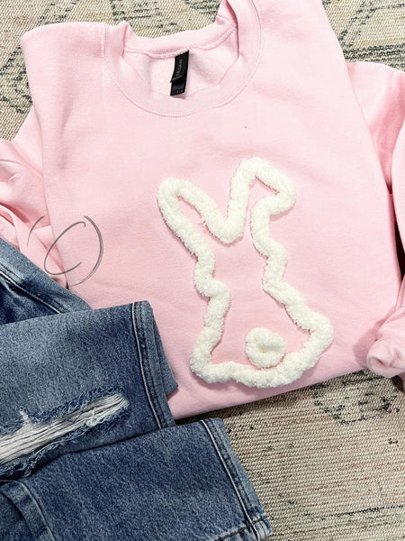 Bunny Chenille Sweatshirt or Tee