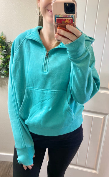 Spring Fleece Hooded Pullover