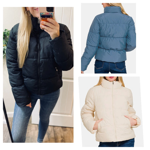 Short Puffer Jackets