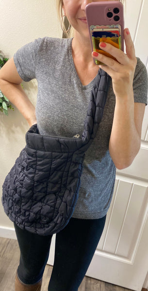 Puff Quilted Sling Bag