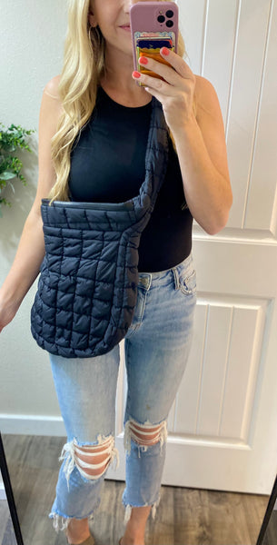 Puff Quilted Sling Bag