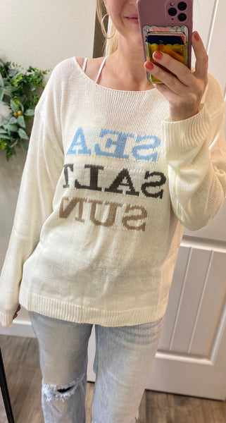 Sea Salt Sun Sweater