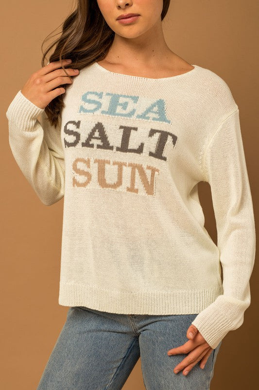 Sea Salt Sun Sweater