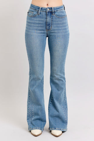 Judy Blue Western Flare Denim