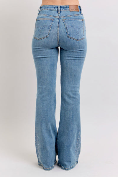 Judy Blue Western Flare Denim