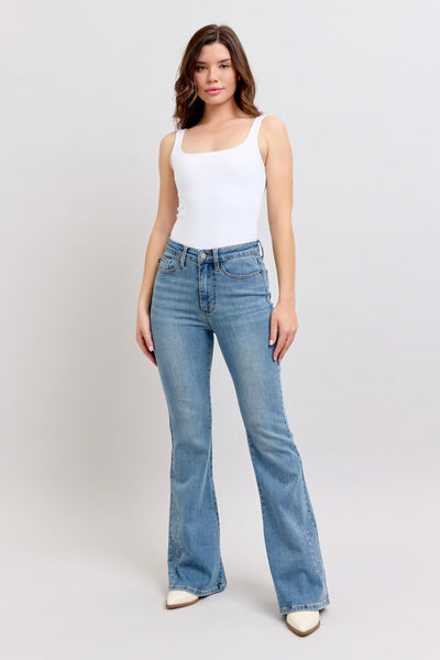 Judy Blue Western Flare Denim