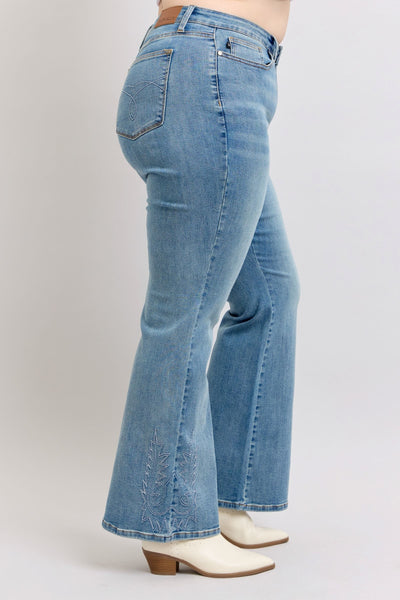 Judy Blue Western Flare Denim