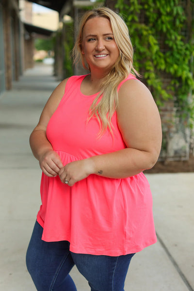 Ruffle Sleeveless Tank