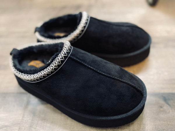 Fuzzy Slip On Shoes