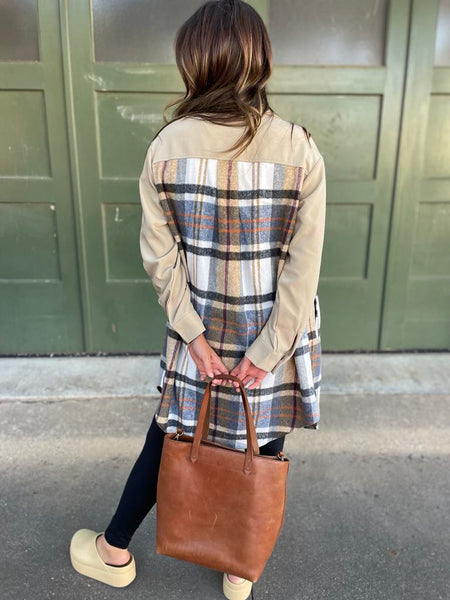 PREORDER: Plaid Jacket in Two Colors