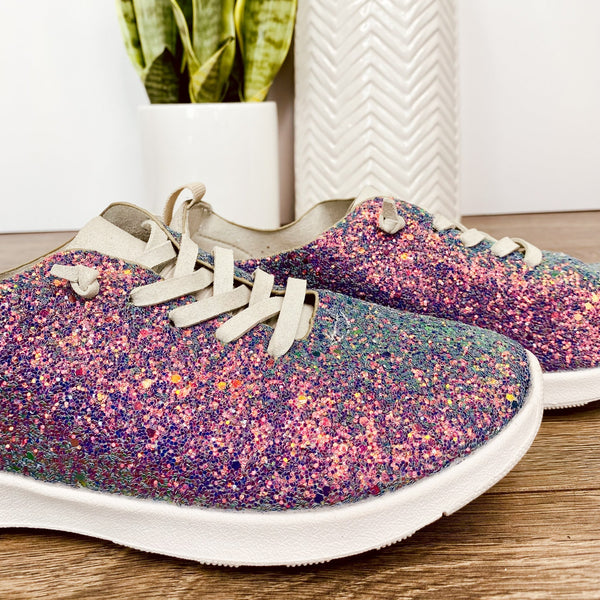 Mayo Glitter Sneakers in Multi