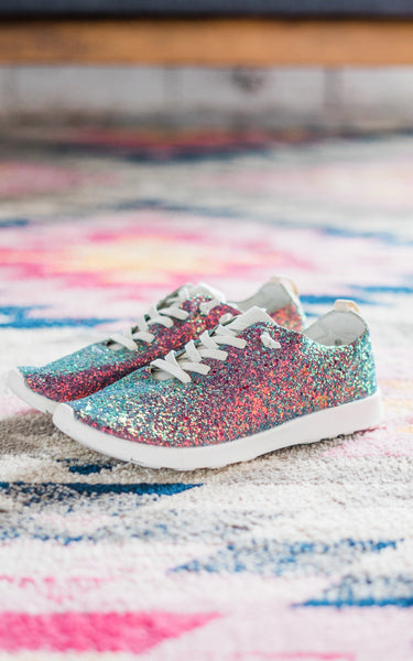 Mayo Glitter Sneakers in Multi