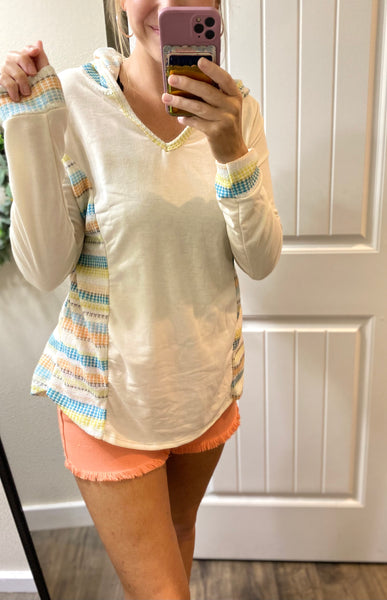 Beach Hoodie with Accent