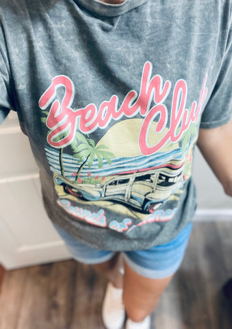 Beach Club Mineral Wash Tee