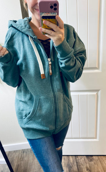 Oversized Wanakome Full Zip Hoodie