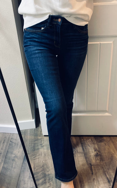 Judy Blue Darkwash Non-Distressed Bootcut