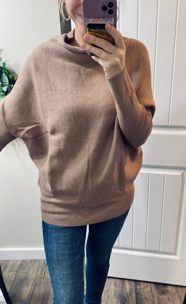 Slouchy Ribbed Sweater