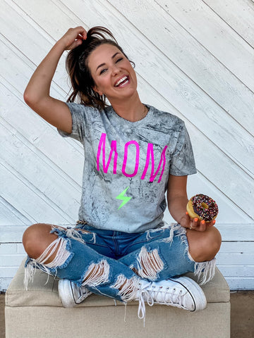 Mom Bolt Tee