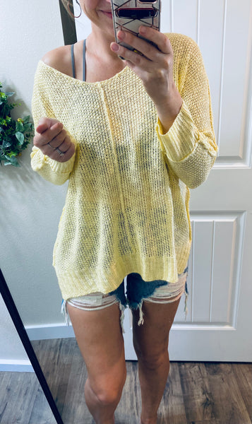 Oversized Light Sweater