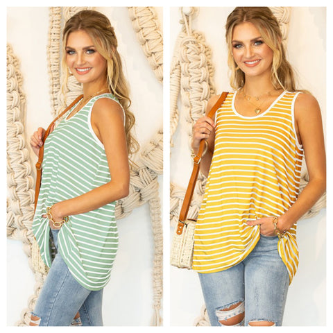 Striped Tanks