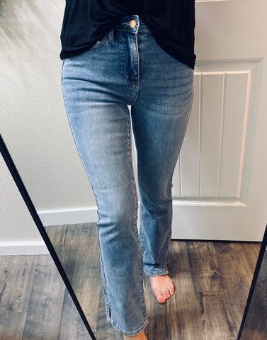 Judy Blue Bootcut Side Slit Denim