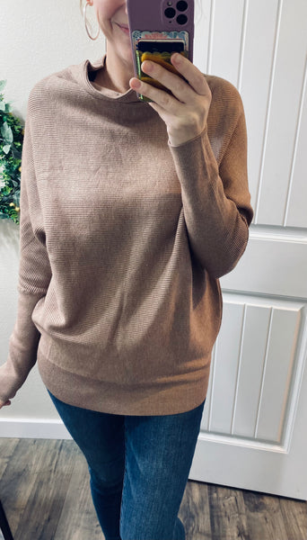 Slouchy Ribbed Sweater