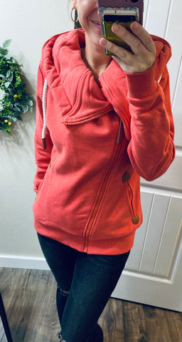 Lava Side Zip Wanakome Hoodie