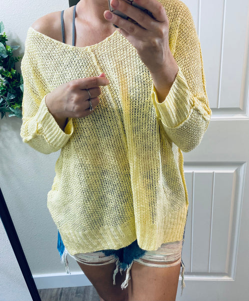 Oversized Light Sweater