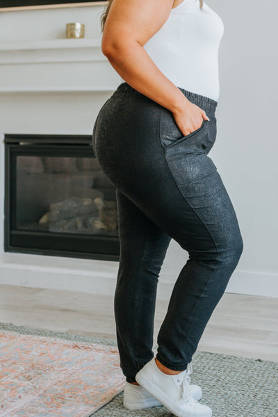 Black Pebble Joggers